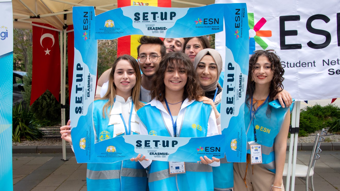 Selçuk Üniversitesinde Avrupa Tanıtım Fuarı düzenlendi